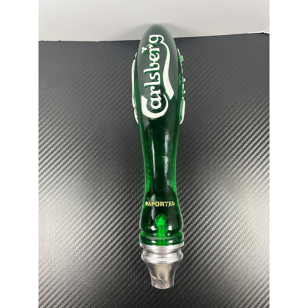 Carlsberg Beer Tap Handle Green‎ Imported Bar Home Brew Kegerator